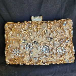 Rhinestone Crystal Evening Clutch Shinny Glitter